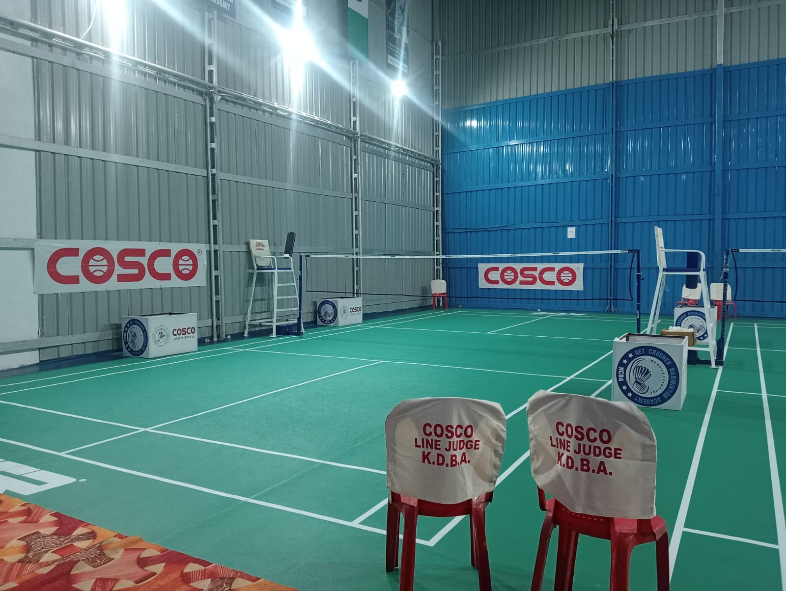 Net Crusher Badminton Academy court