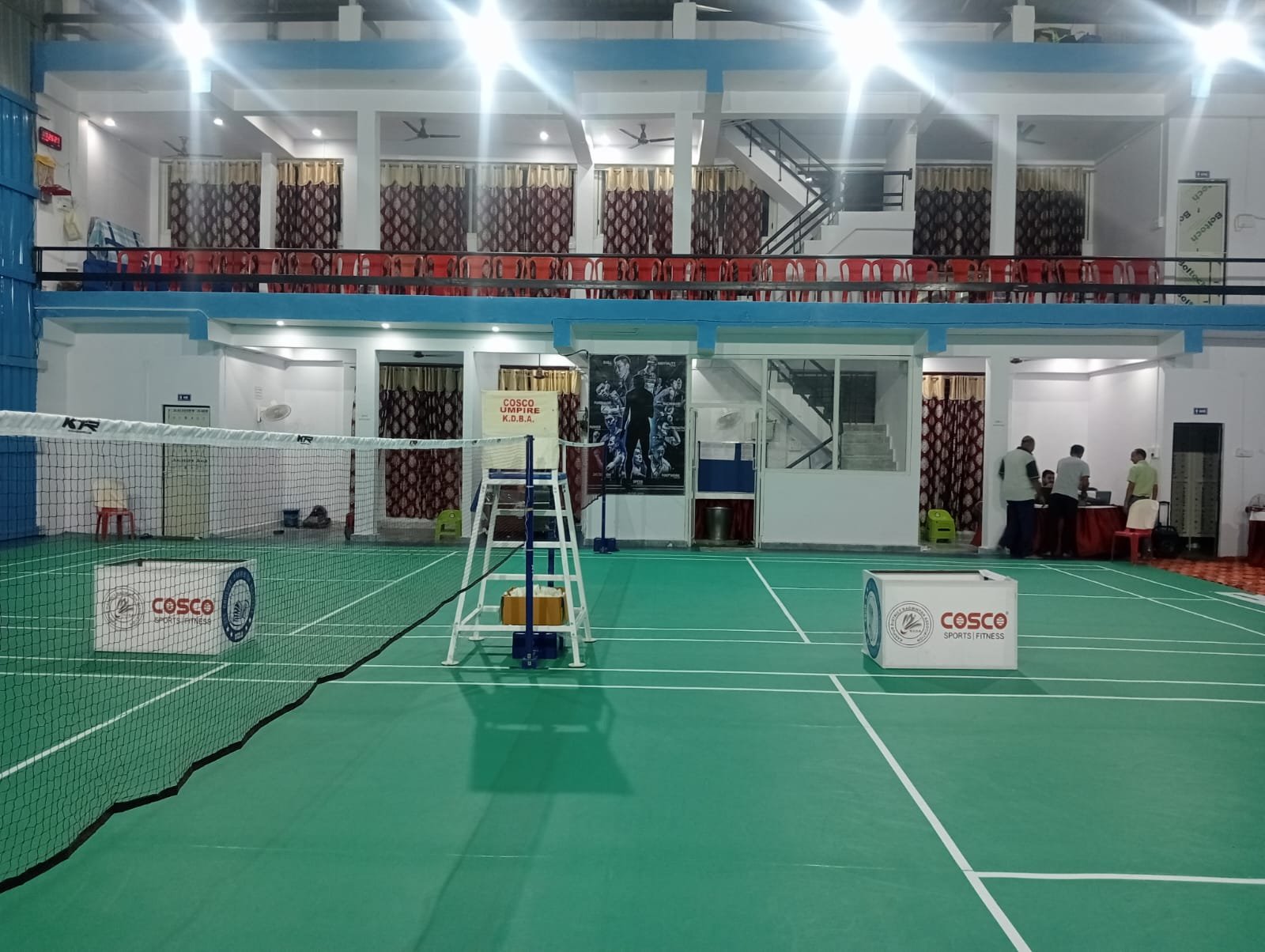 Net Crusher Badminton Academy court