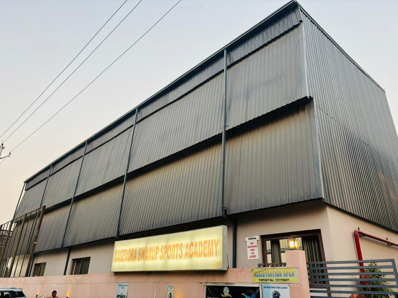 Kanpur Badminton Academy court