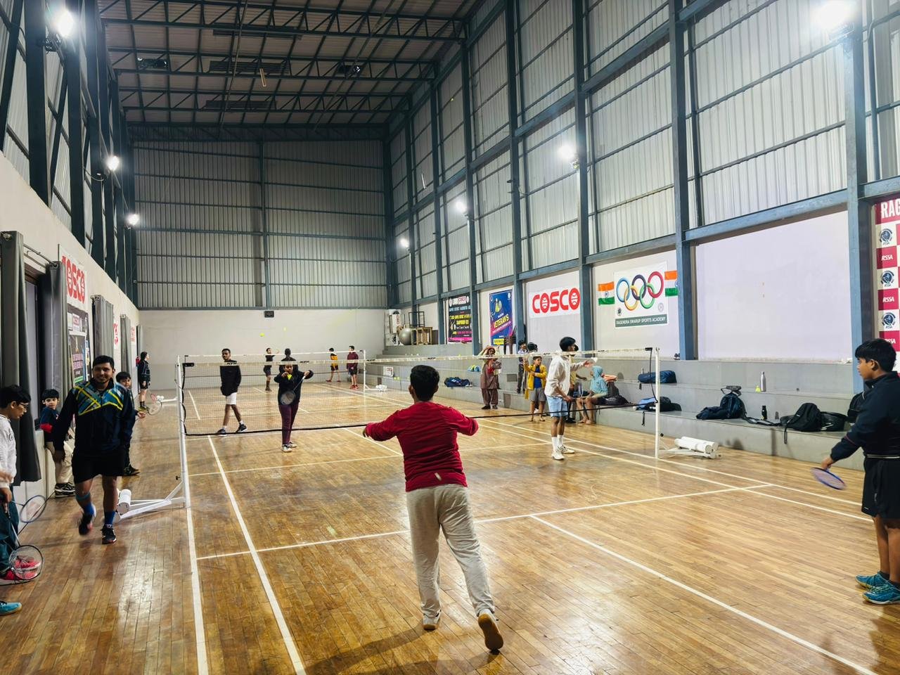 Kanpur Badminton Academy court